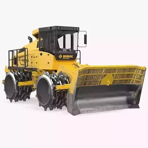 Bomag BC 473 RB5 Refuse Compactor Dusty