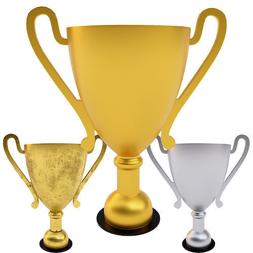 Trophy Cup award 3dmodel   Low-poly 3D model
