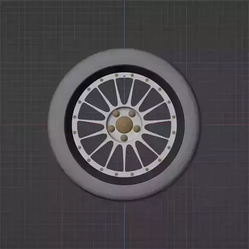 SSR Professor TF1 Rims 3D model