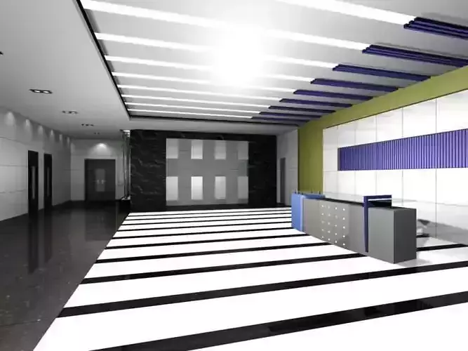 Luxury architectural Hall Lobby