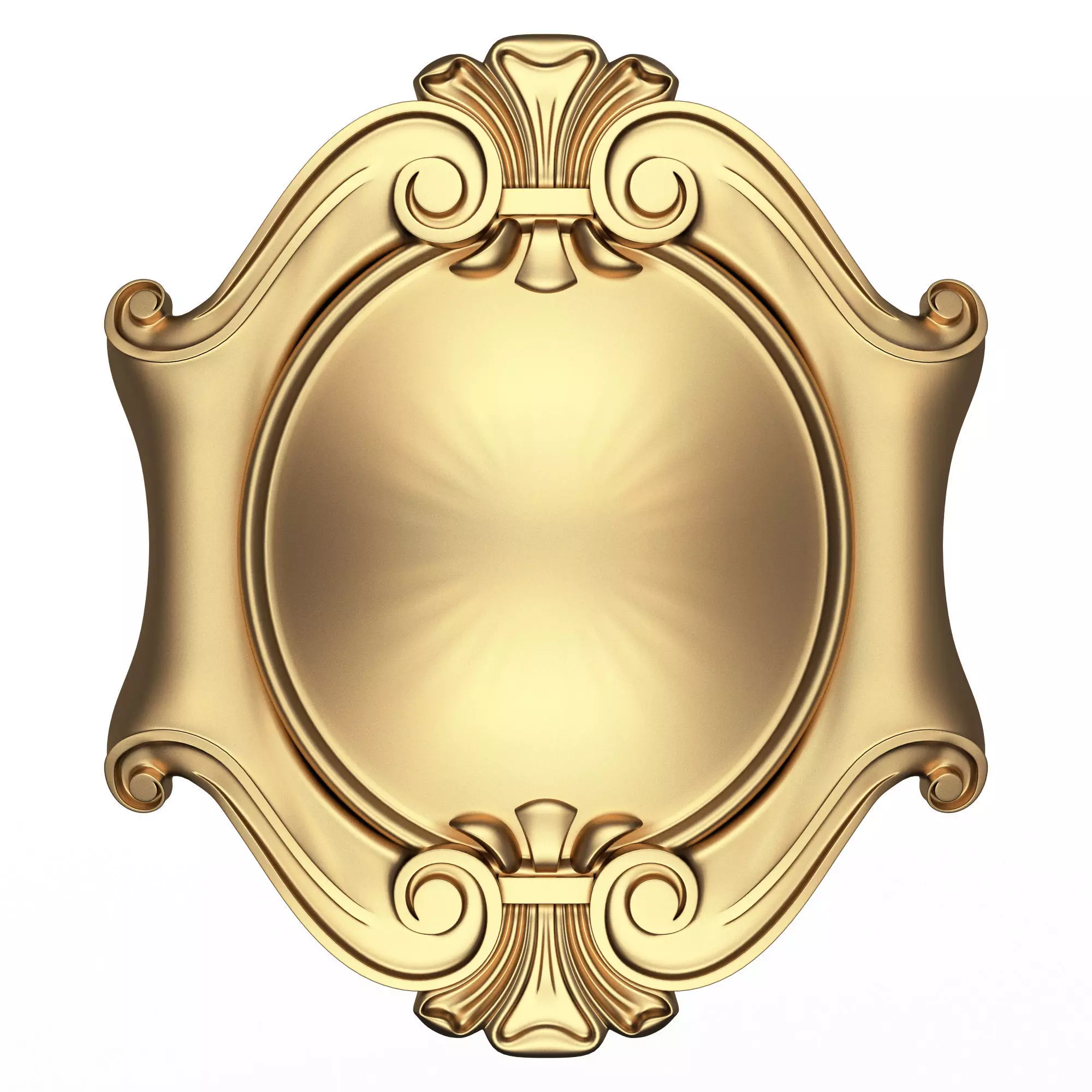 Cartouche 01 Low-poly 3D model