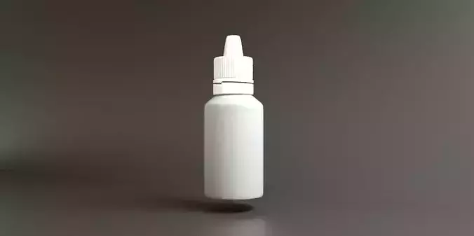 Eye Dropper Medical Bottle Model