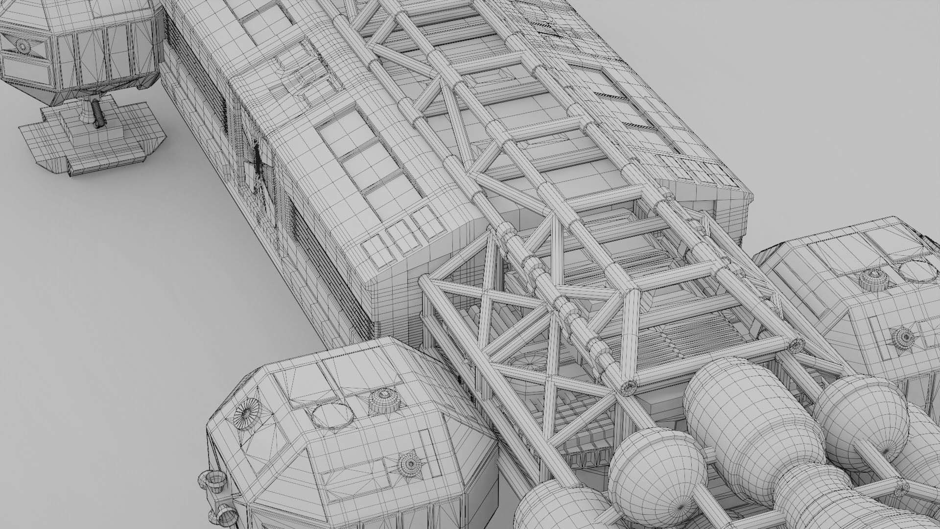 SPACE 1999 EAGLE 3D model_38