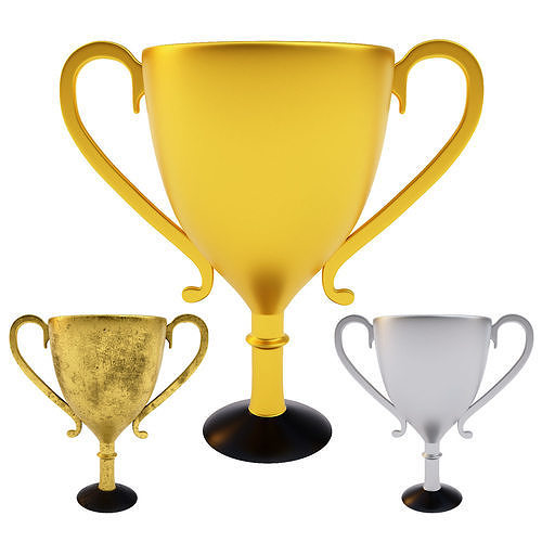 Trophy cup award 3dmodel   Low-poly 3D model