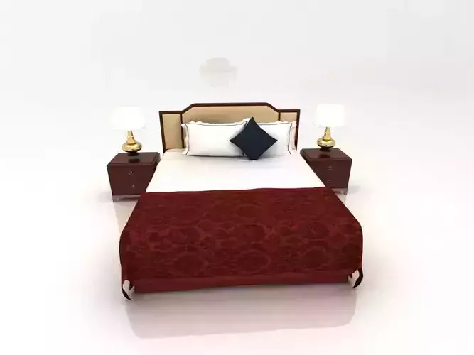 a bed