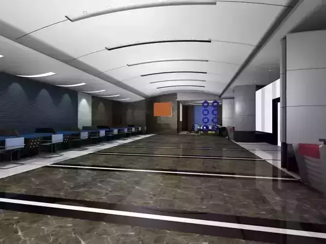 Luxury architectural Hall Lobby