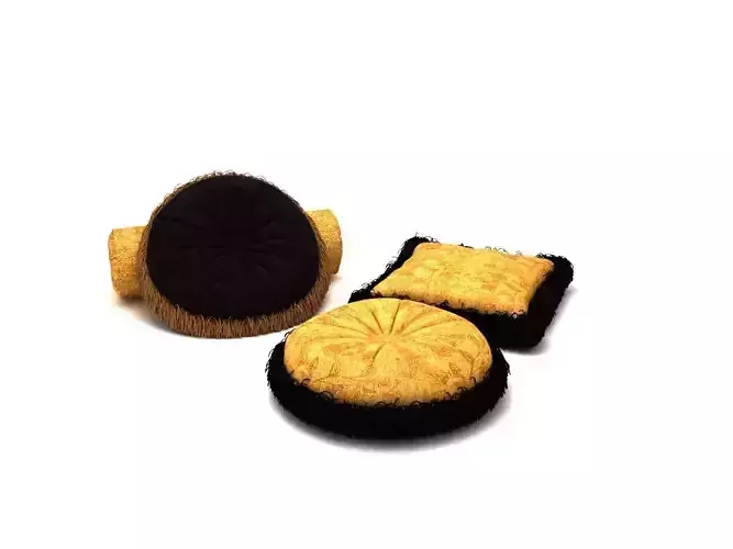 cushions gold and cushion set