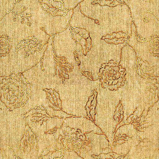 cushions gold and cushion set 3D model_4