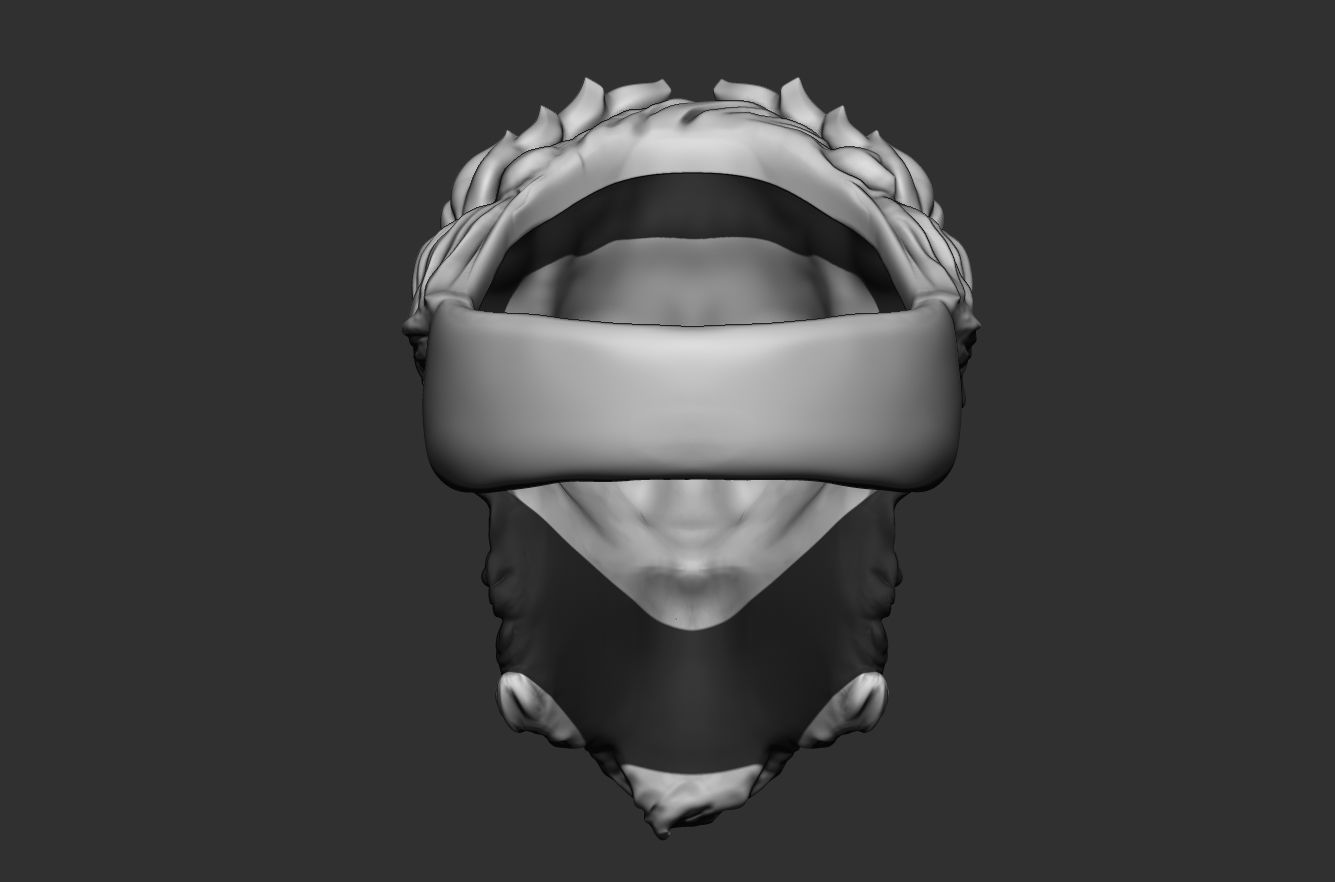 Ring Zeus  3D print model_11