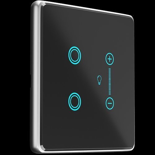 Elegant Touch switch  3D model