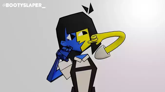 3D ENA RIG Model 3D model