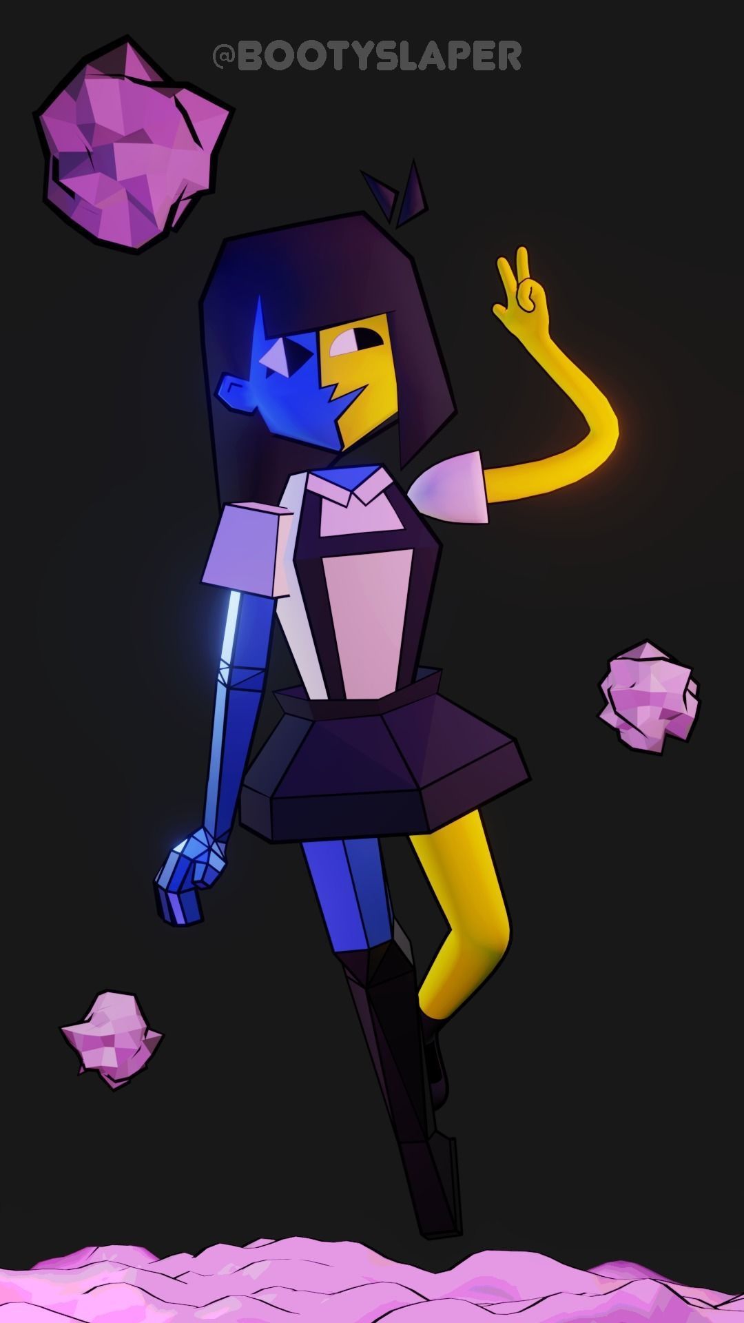 3D ENA RIG Model 3D model_1