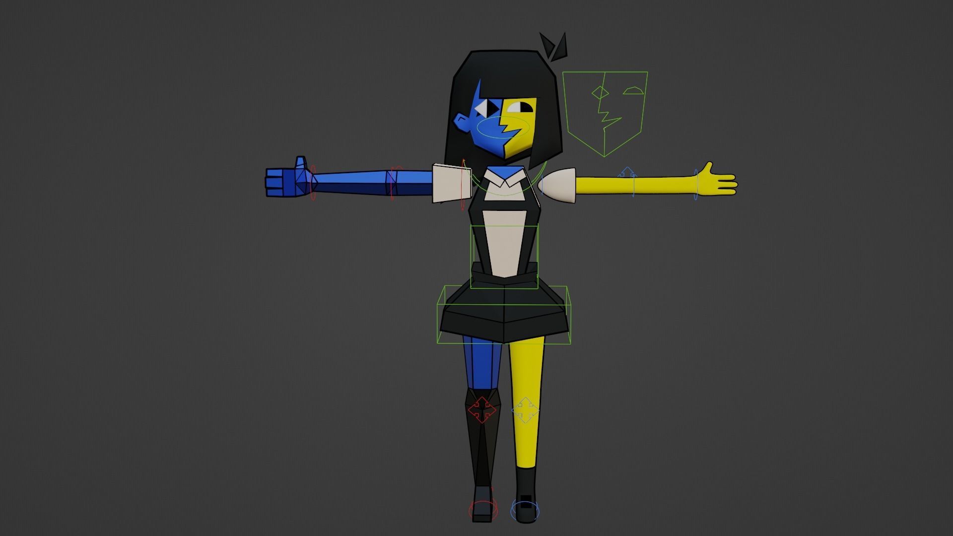 3D ENA RIG Model 3D model_5