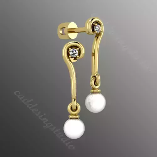Earrings n4 3D print model