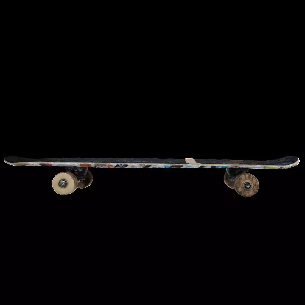 Skateboard Low-poly 3D model