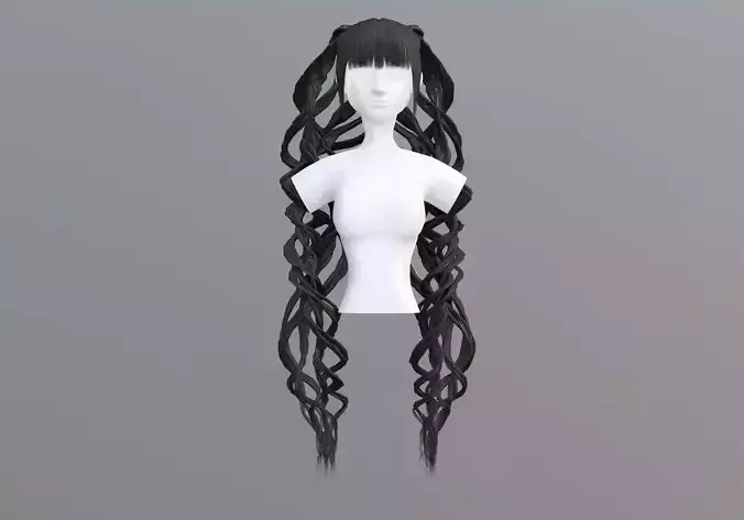Ponytails Wavy Hairstyle 