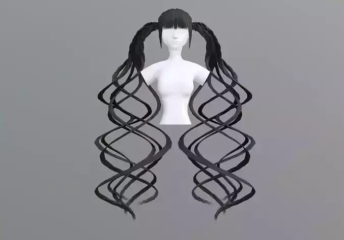 Ponytails Female Hair 