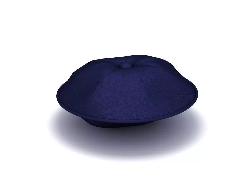 a sofa beret 3D model_0