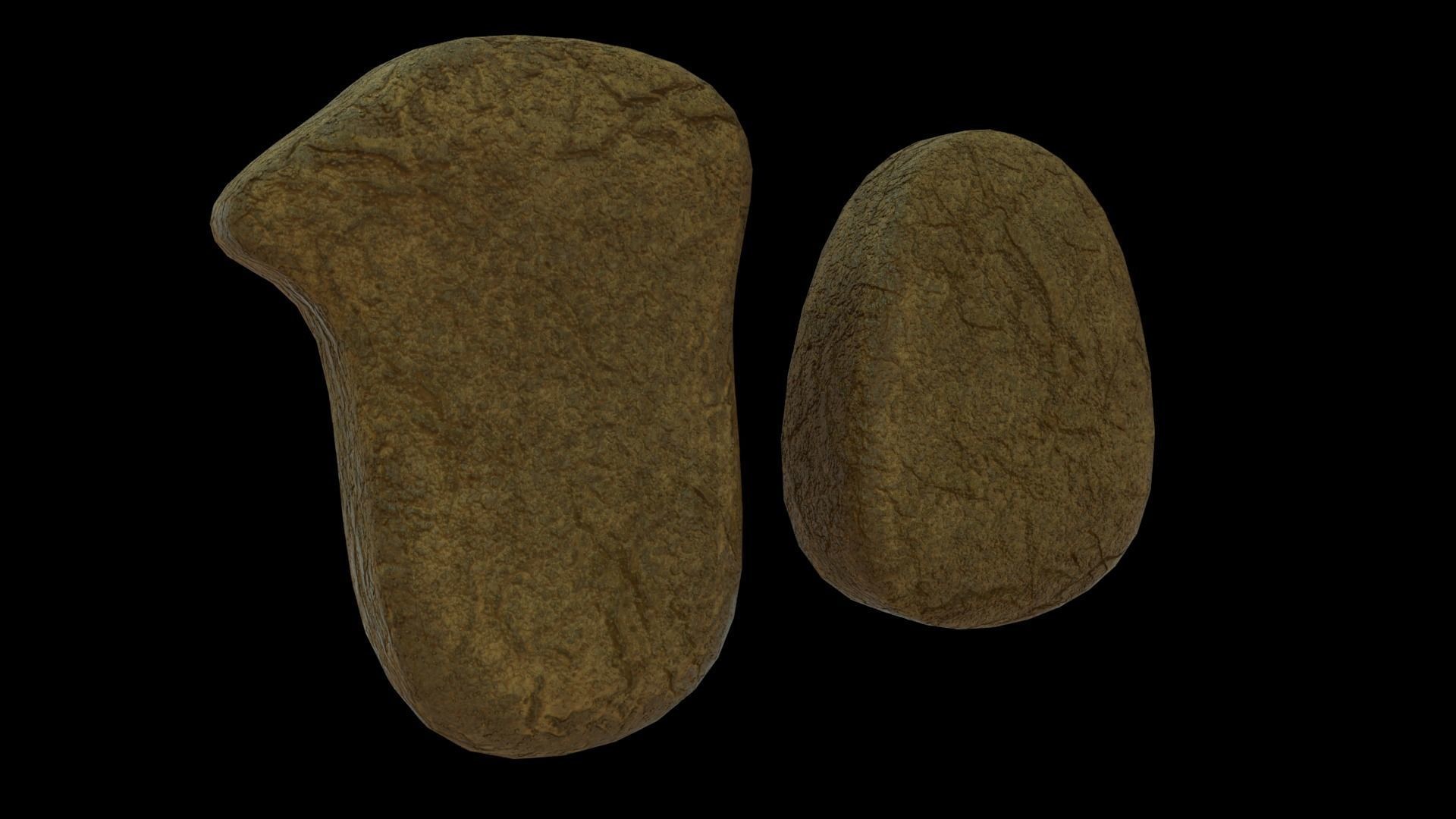 6-Piece McNuggets Box Low-poly 3D model_2