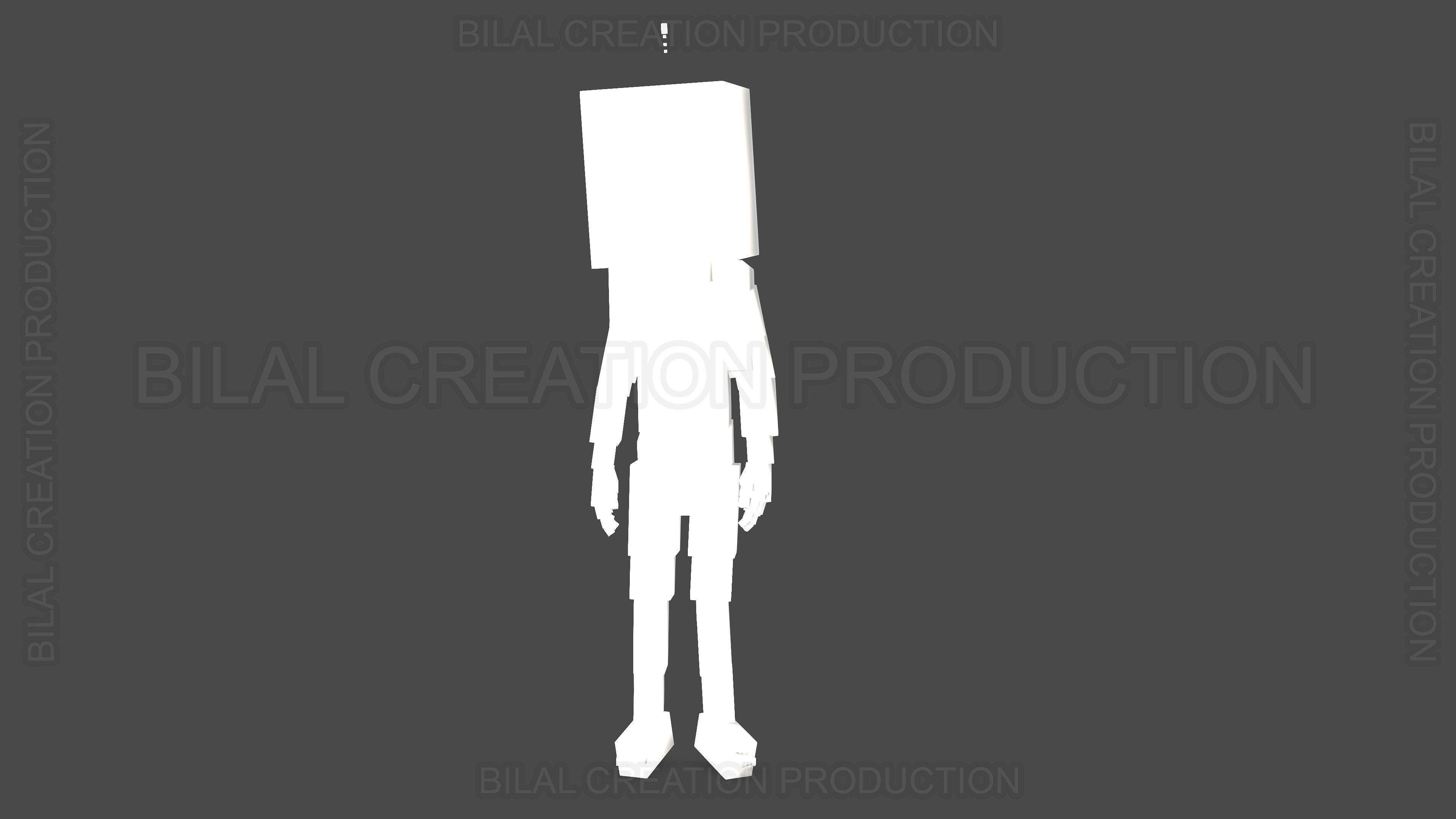 BOBBLE HEAD MAN WITH MOTIONS 3D model animated rigged CGTrader