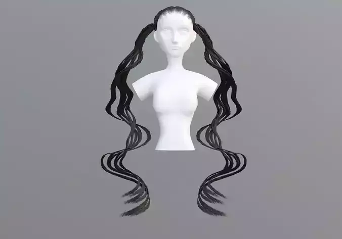 Female Ponytails Hair 