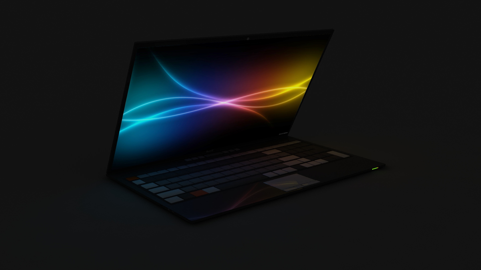 Custom Brand Laptop Free low-poly 3D model_15