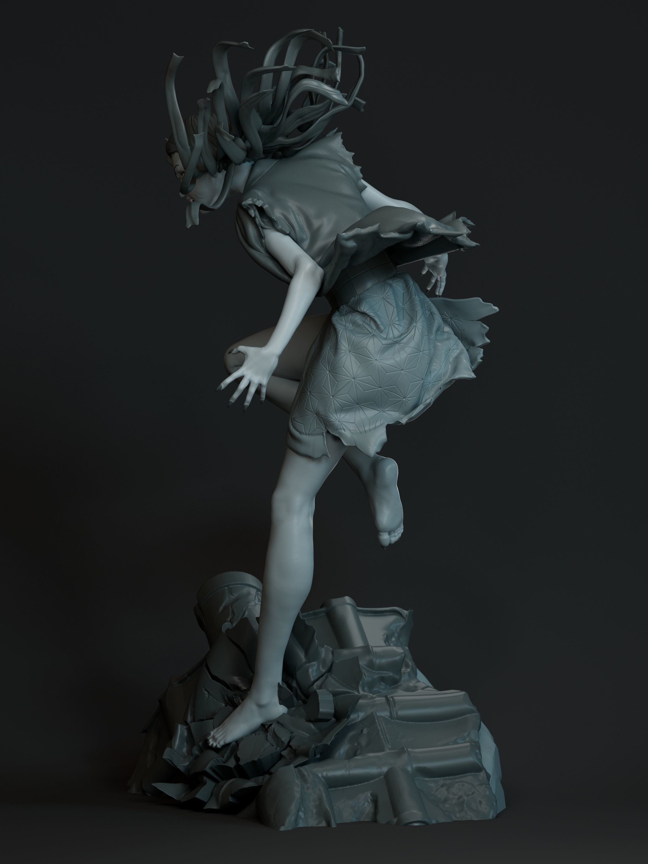 NEZUKO - KIMETSU NO YAIBA FIGURE 3D print model_4