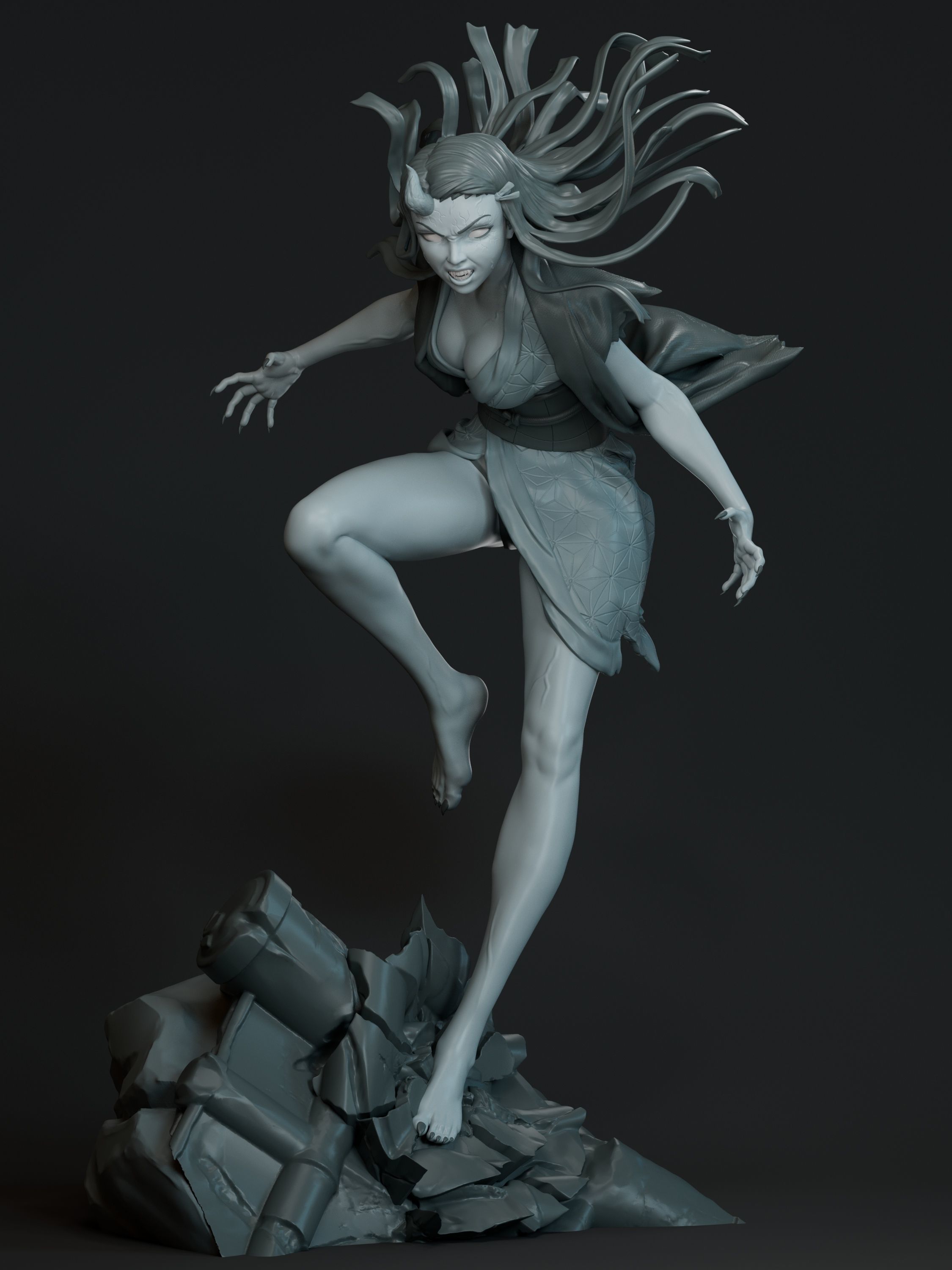 NEZUKO - KIMETSU NO YAIBA FIGURE 3D print model_1