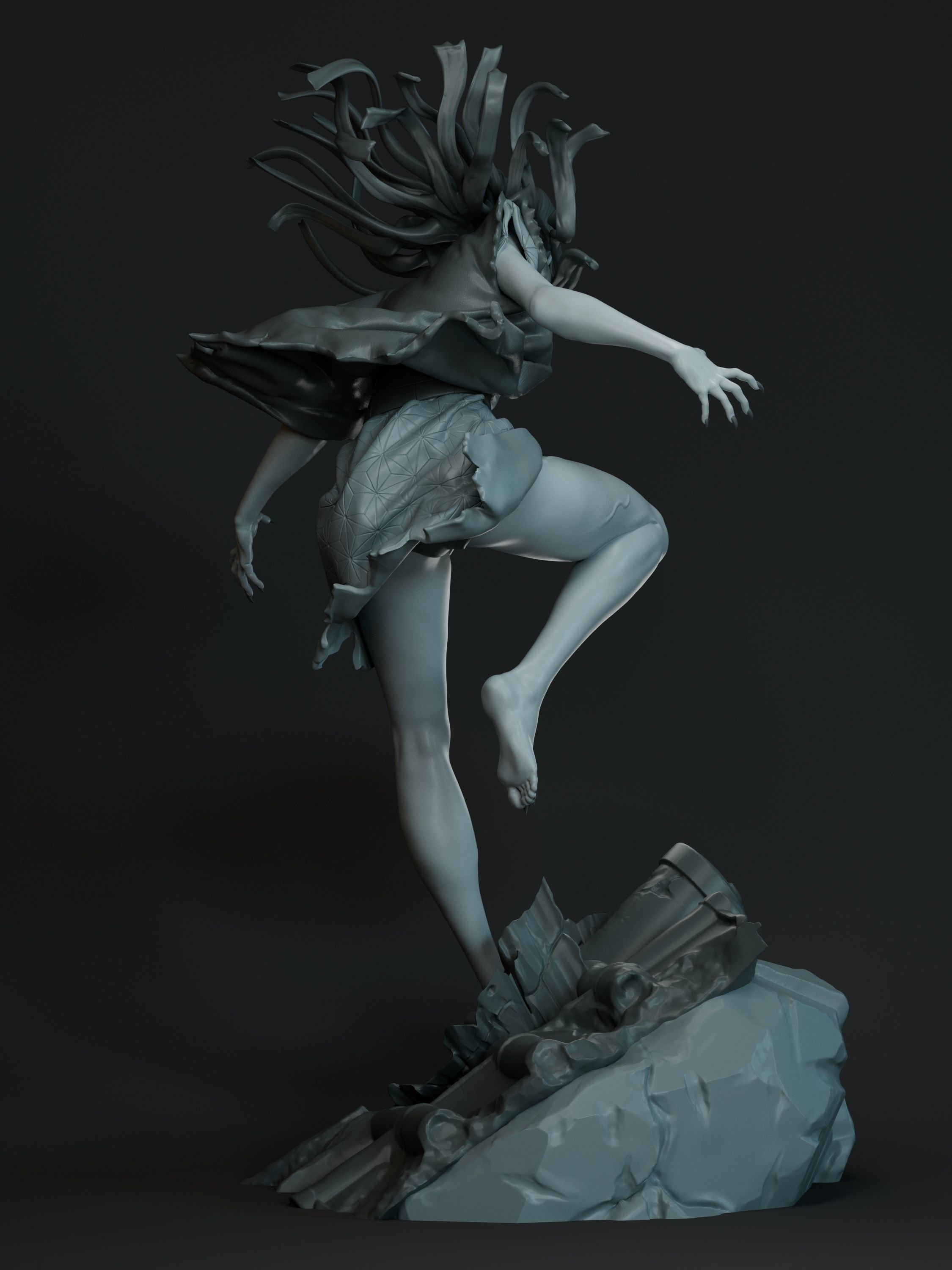 NEZUKO - KIMETSU NO YAIBA FIGURE 3D print model_3