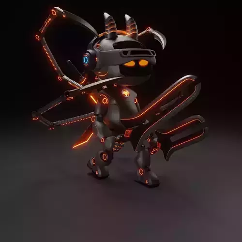 Cute Short Robot V3