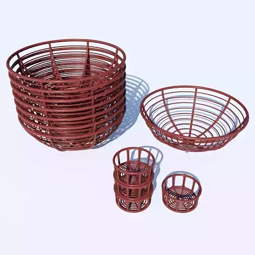 Wood basket