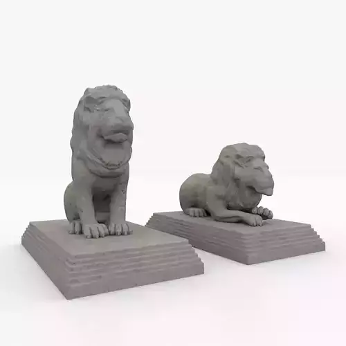 lions statue