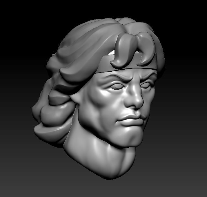 RAMBO STALLONE SILVESTER 80 ROCKY 3D print model_10