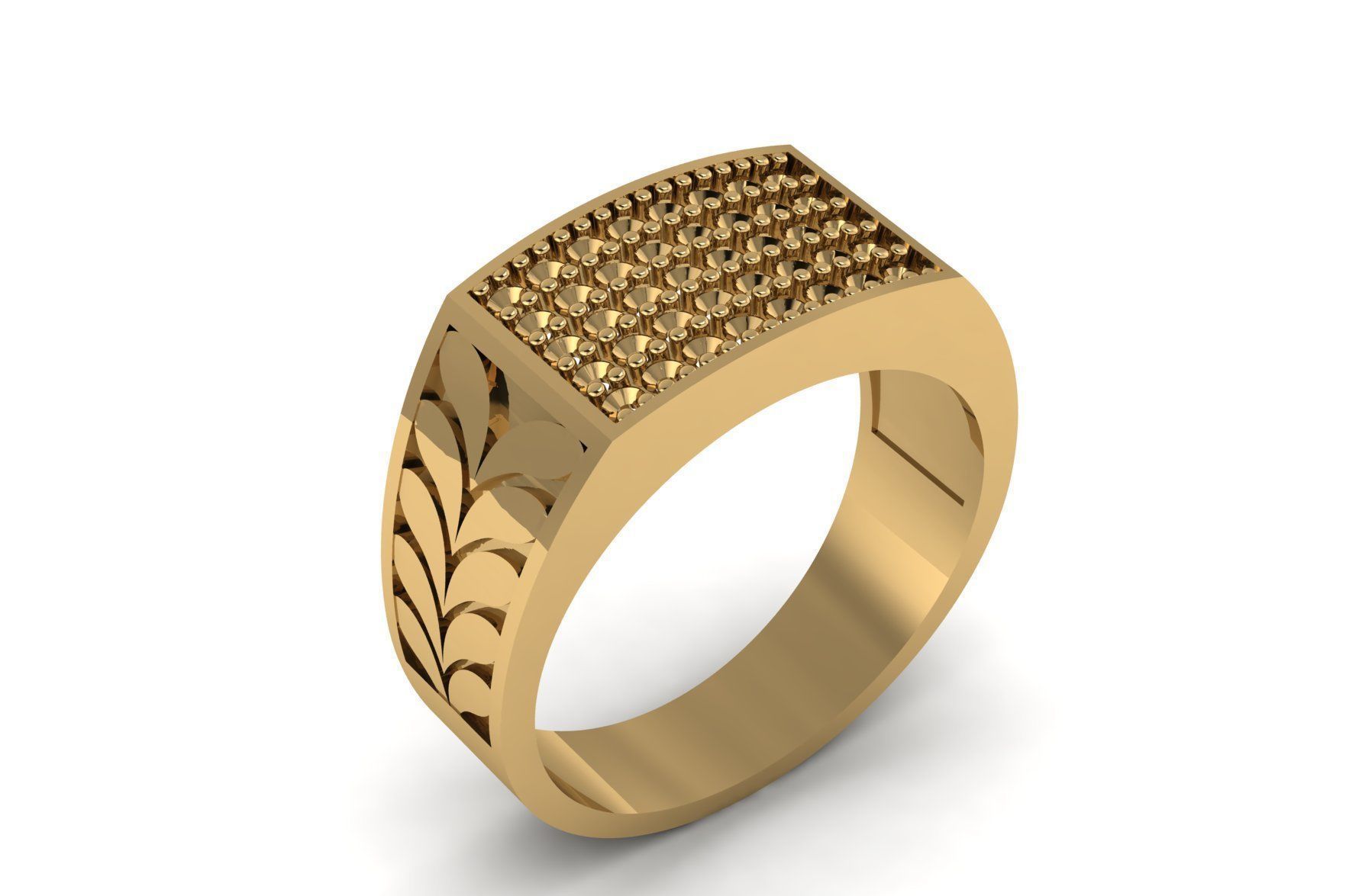 Signet Ring R 158 3D print model_2
