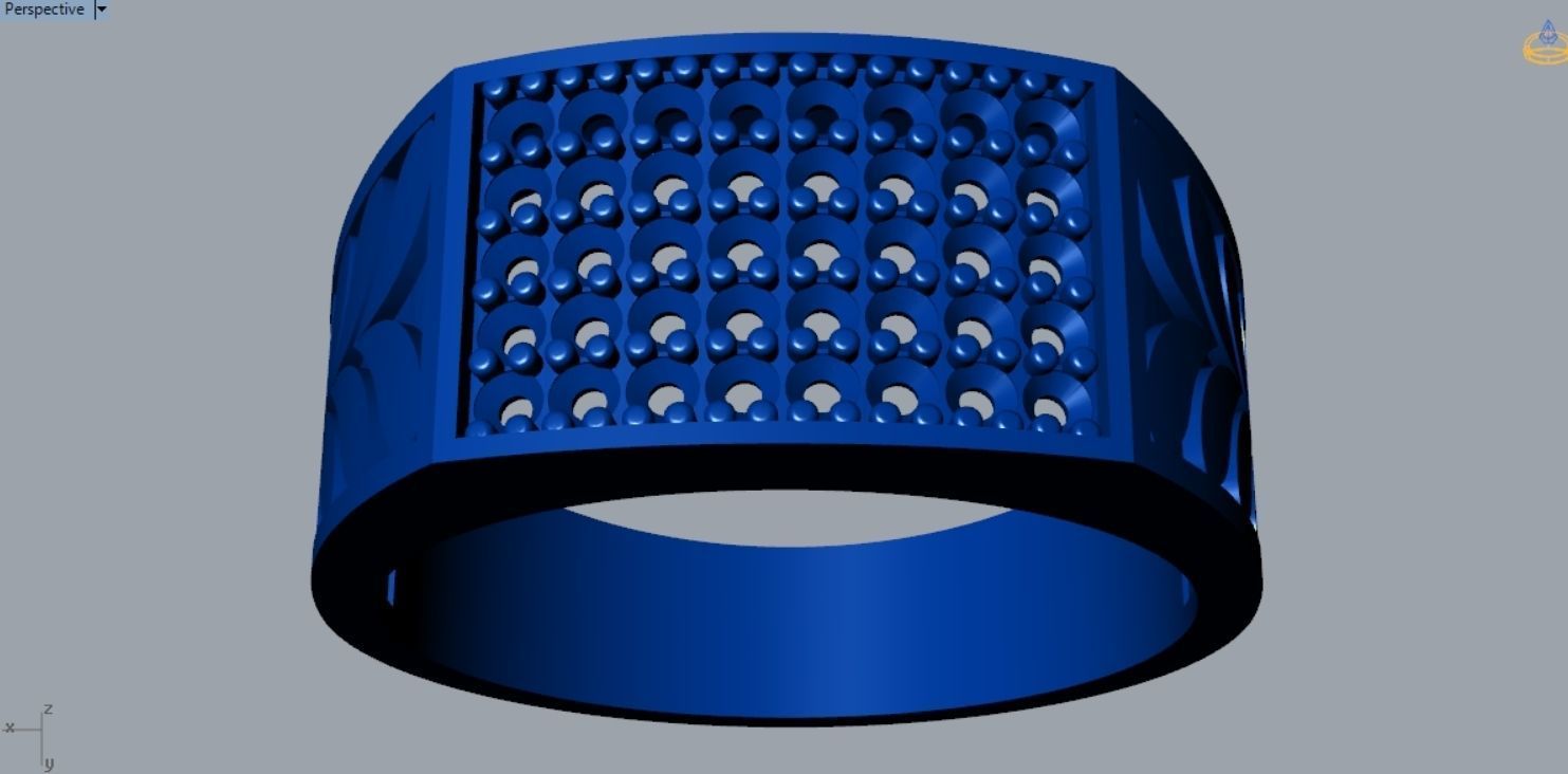 Signet Ring R 158 3D print model_7