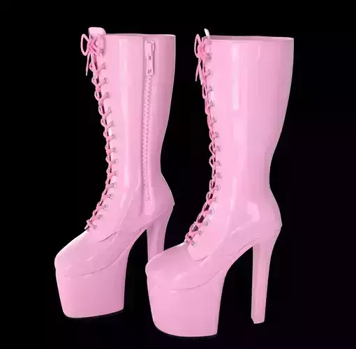 High Heels Stripper Boots