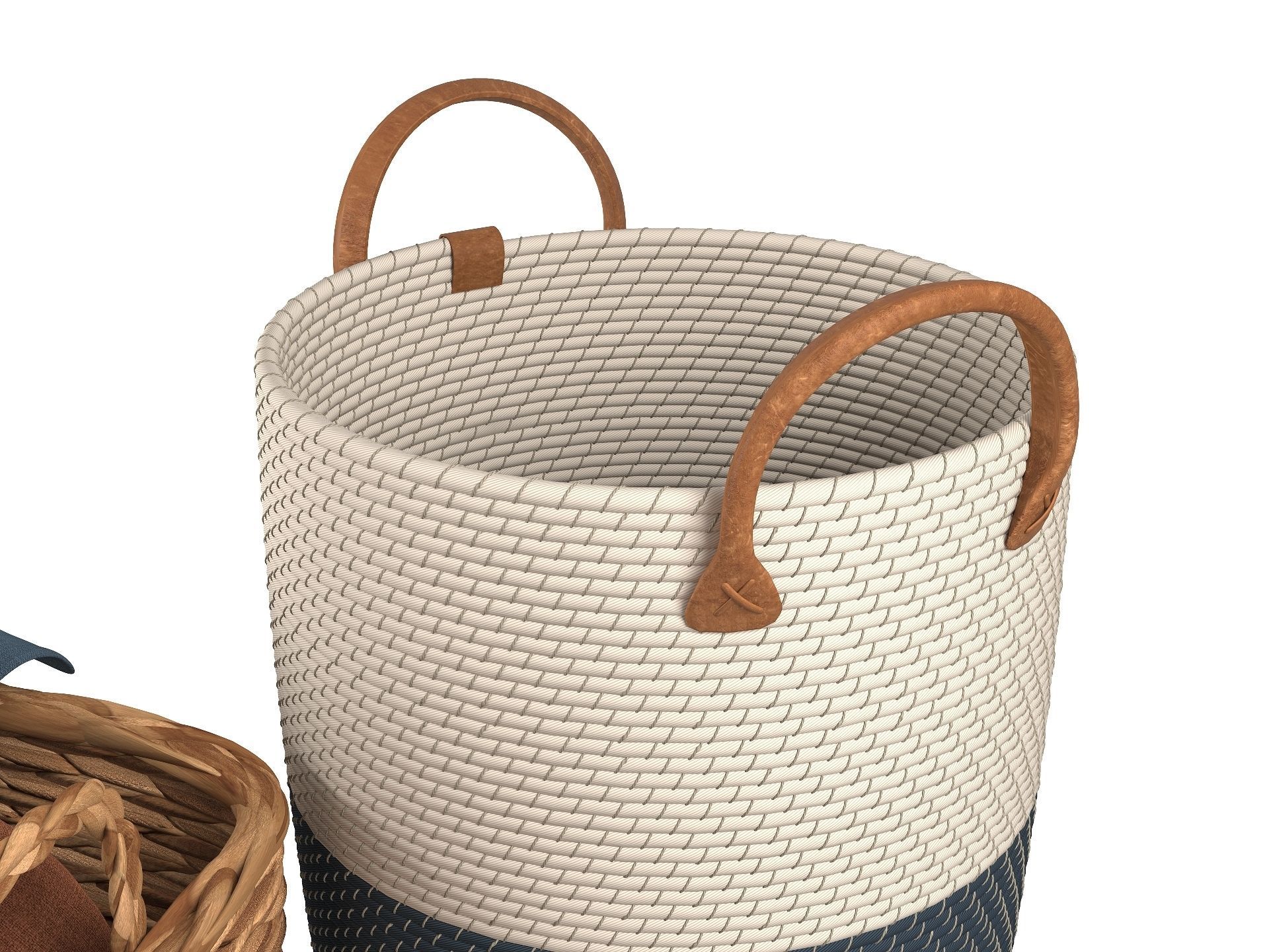 Laundry Baskets 3D model_3