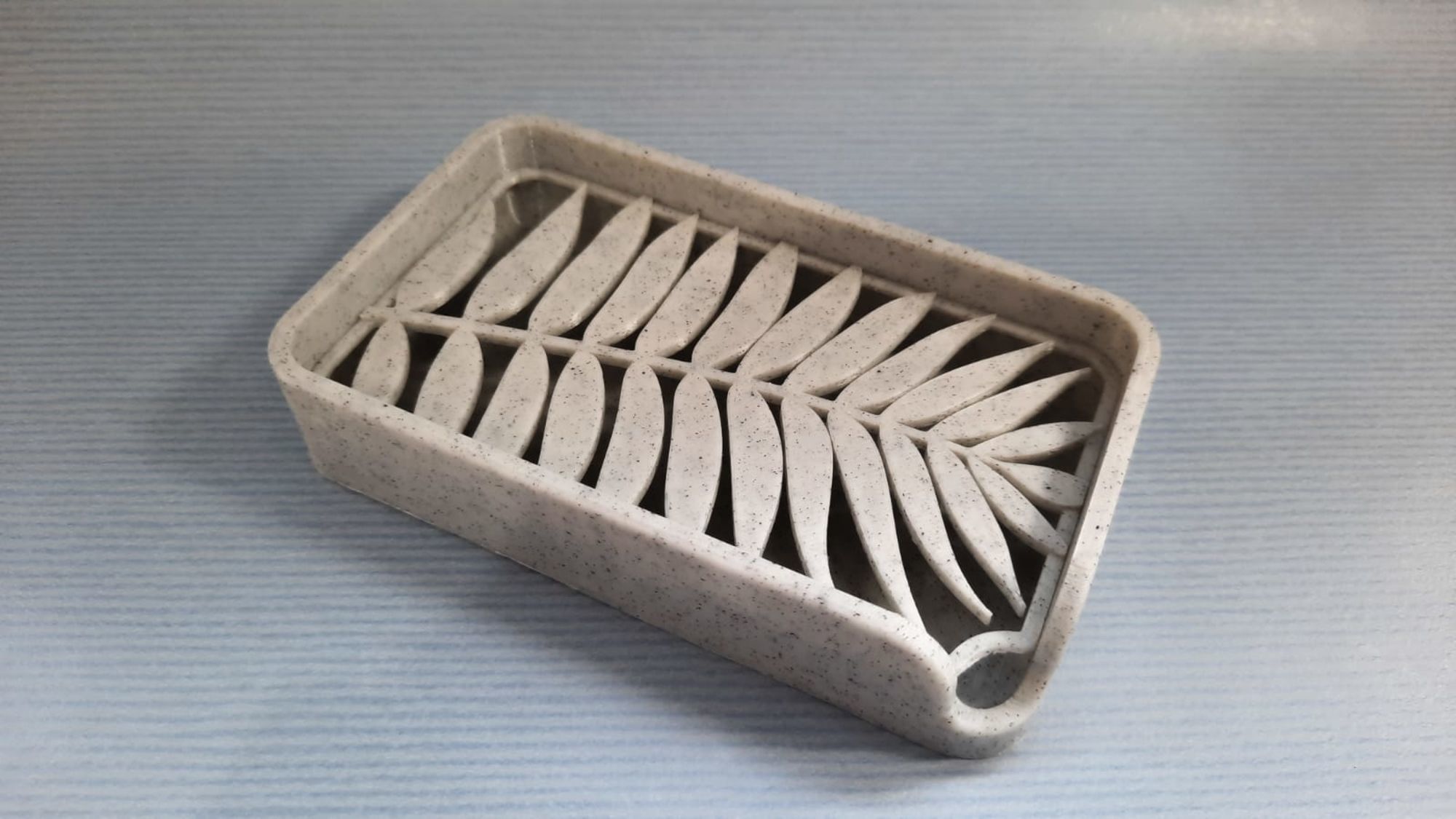 Soap Holder Dish Plant Leaves  - 2 Models 3D print model_3