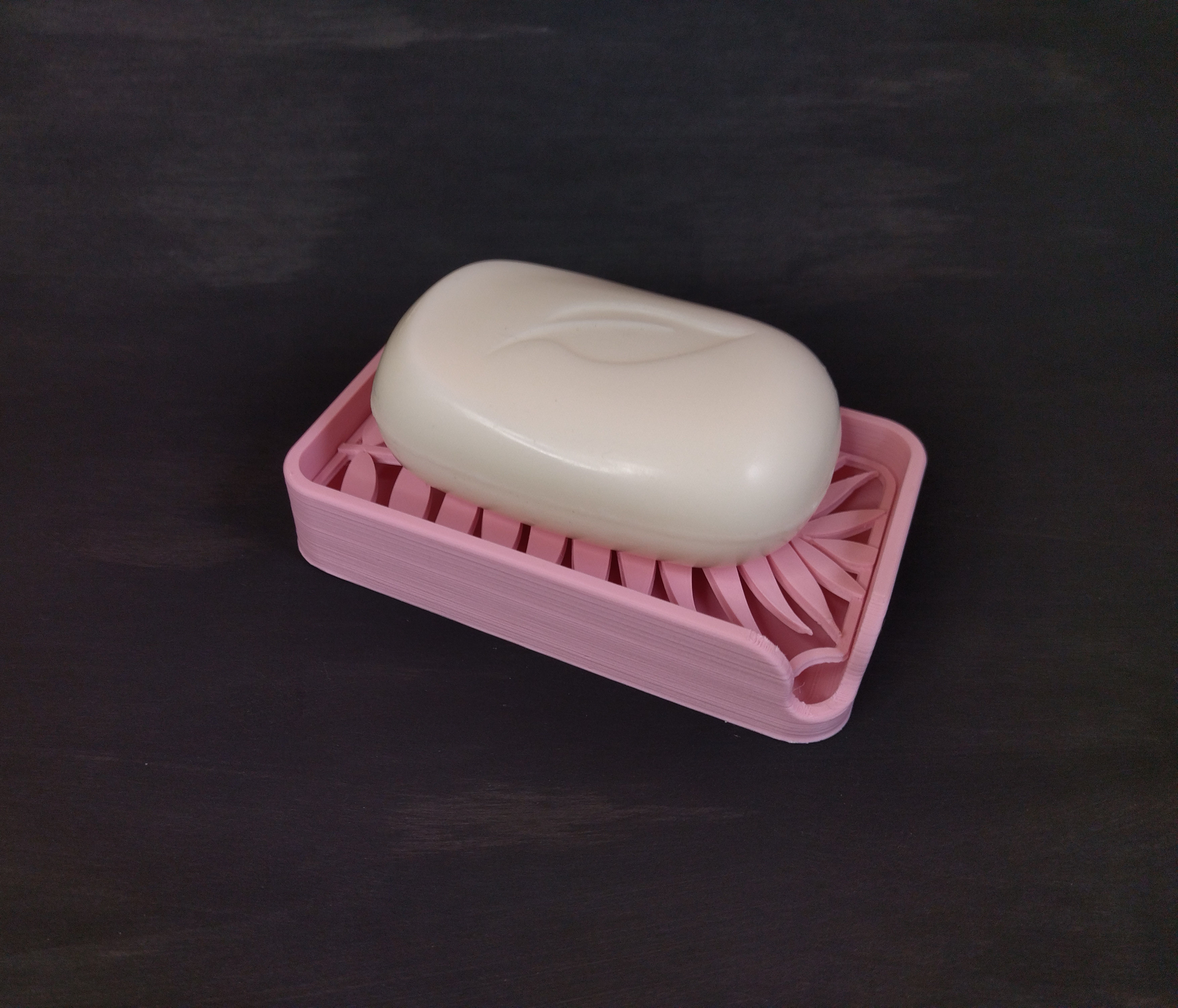 Soap Holder Dish Plant Leaves  - 2 Models 3D print model_1