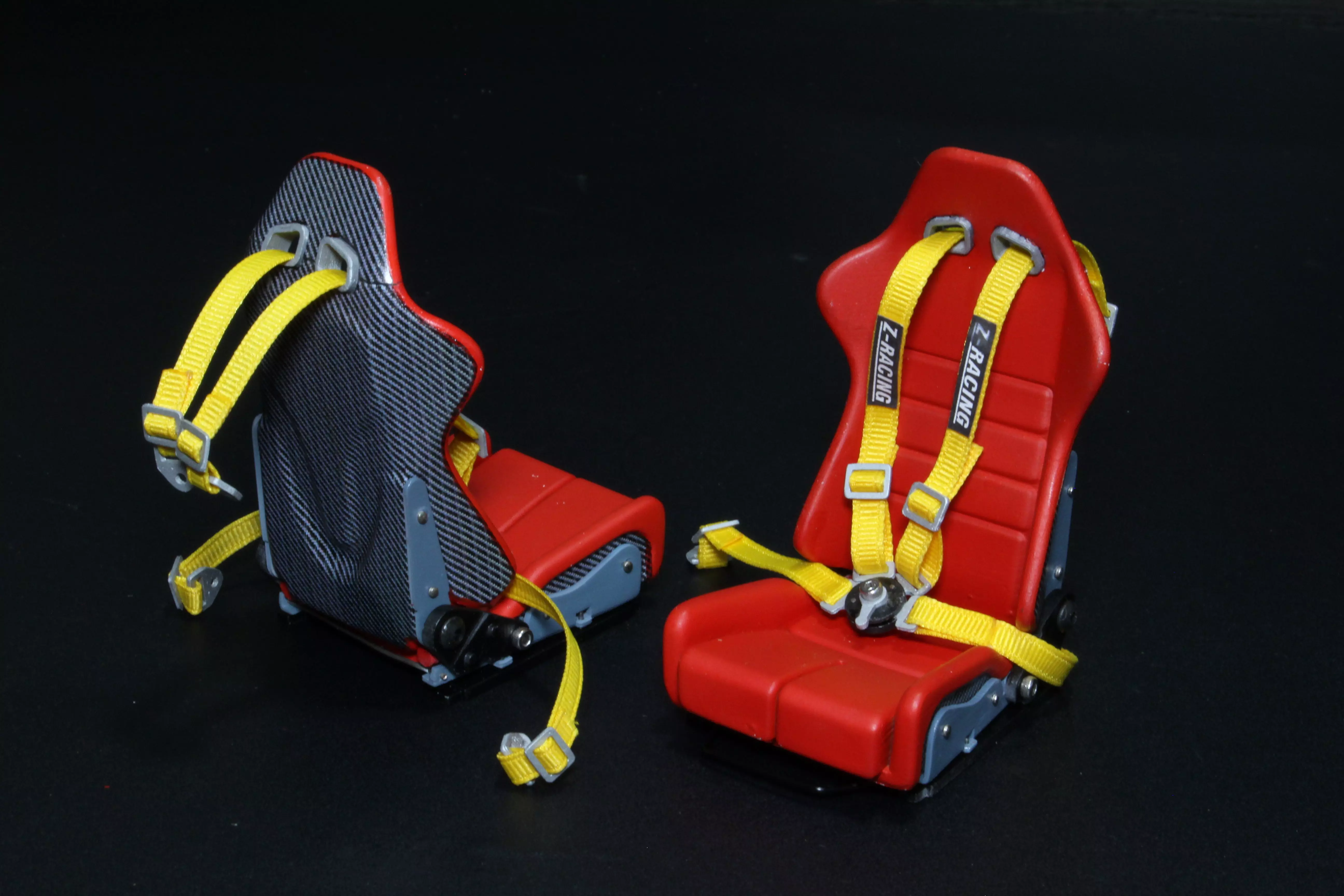 3D printable bucket seat and racing belt 3D print model_0