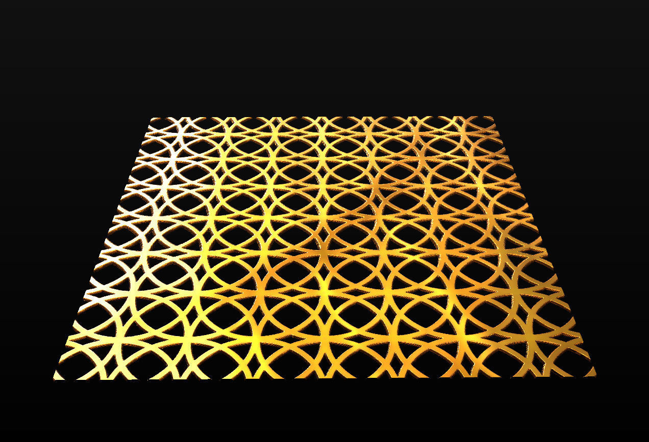 10 Seamless Metal Grids and Grates PBR Materials - Set 3 Texture_14