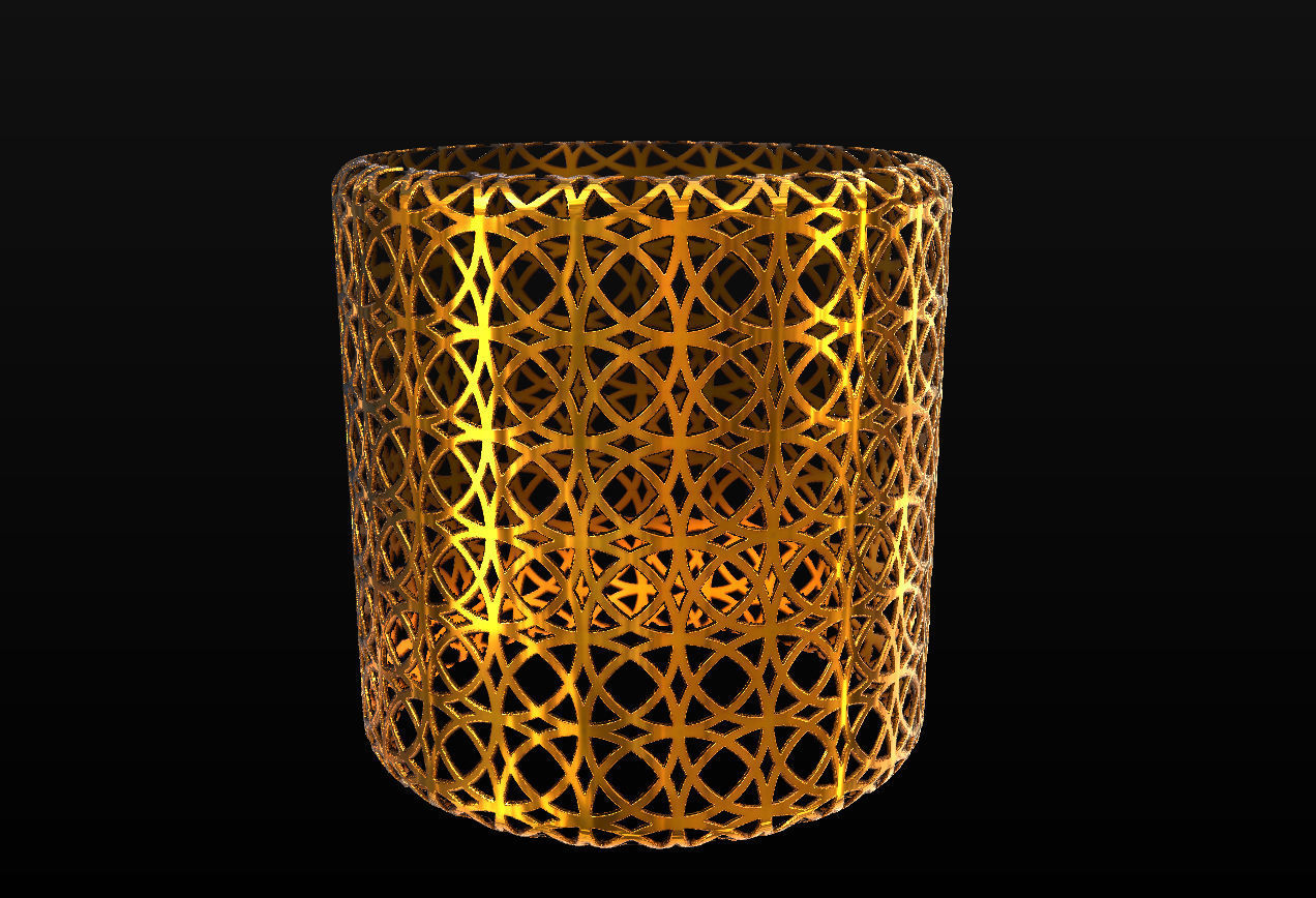 10 Seamless Metal Grids and Grates PBR Materials - Set 3 Texture_15