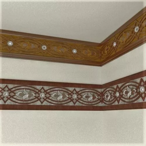 Corniche Cornish wood oriental style 3D model