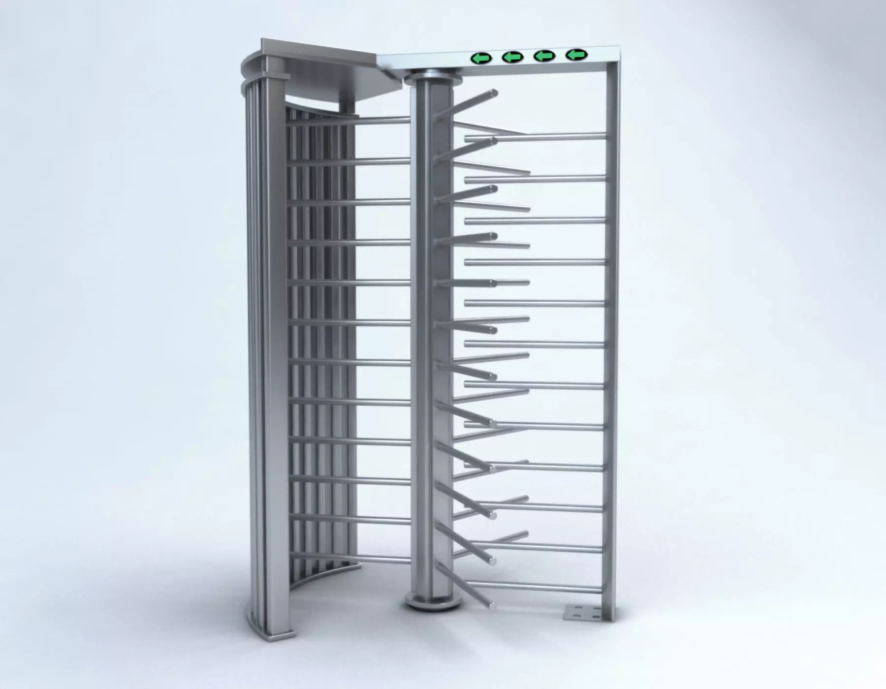 Turnstile Gate 3D model_0