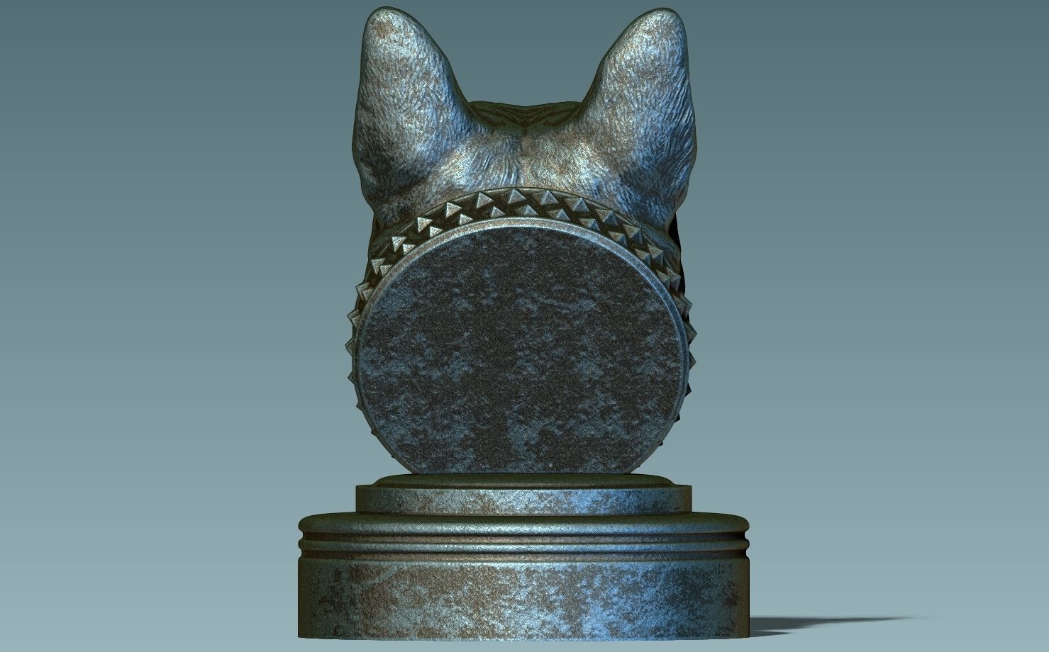 Frenchie French Bulldog  3D print model_13