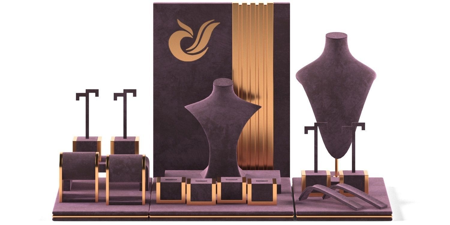 jewelry display Yadao-03 3D model_3