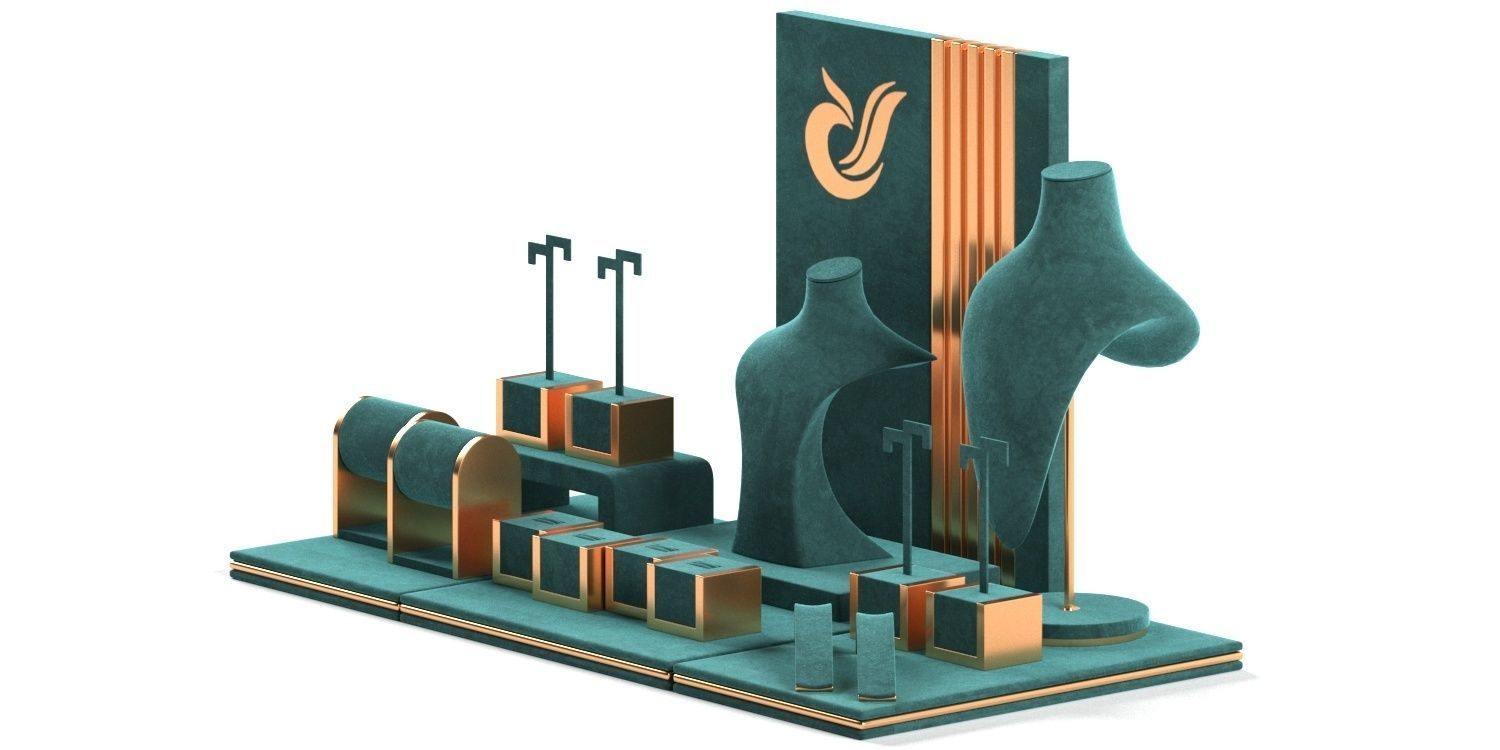 jewelry display Yadao-03 3D model_5