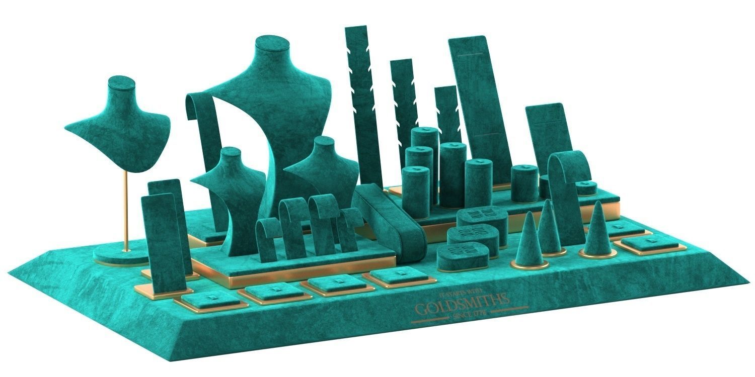 Jewelry display Goldsmiths-01 3D model_1
