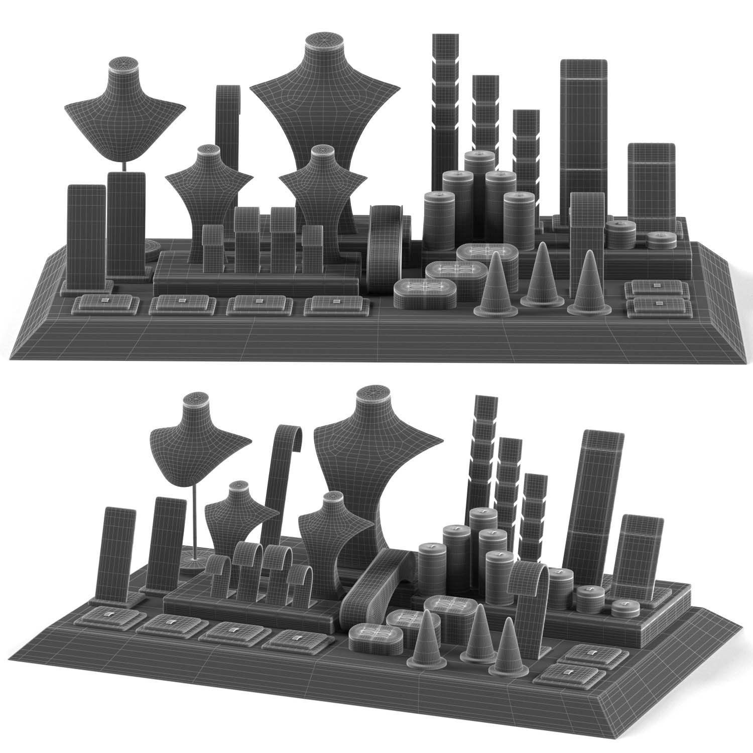 Jewelry display Goldsmiths-01 3D model_5