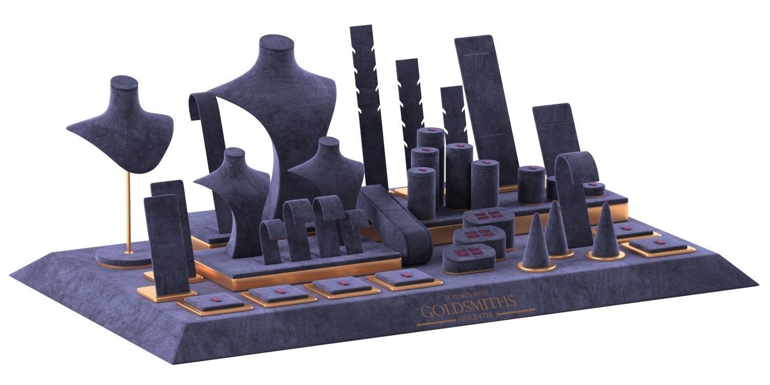 Jewelry display Goldsmiths-01 3D model_6